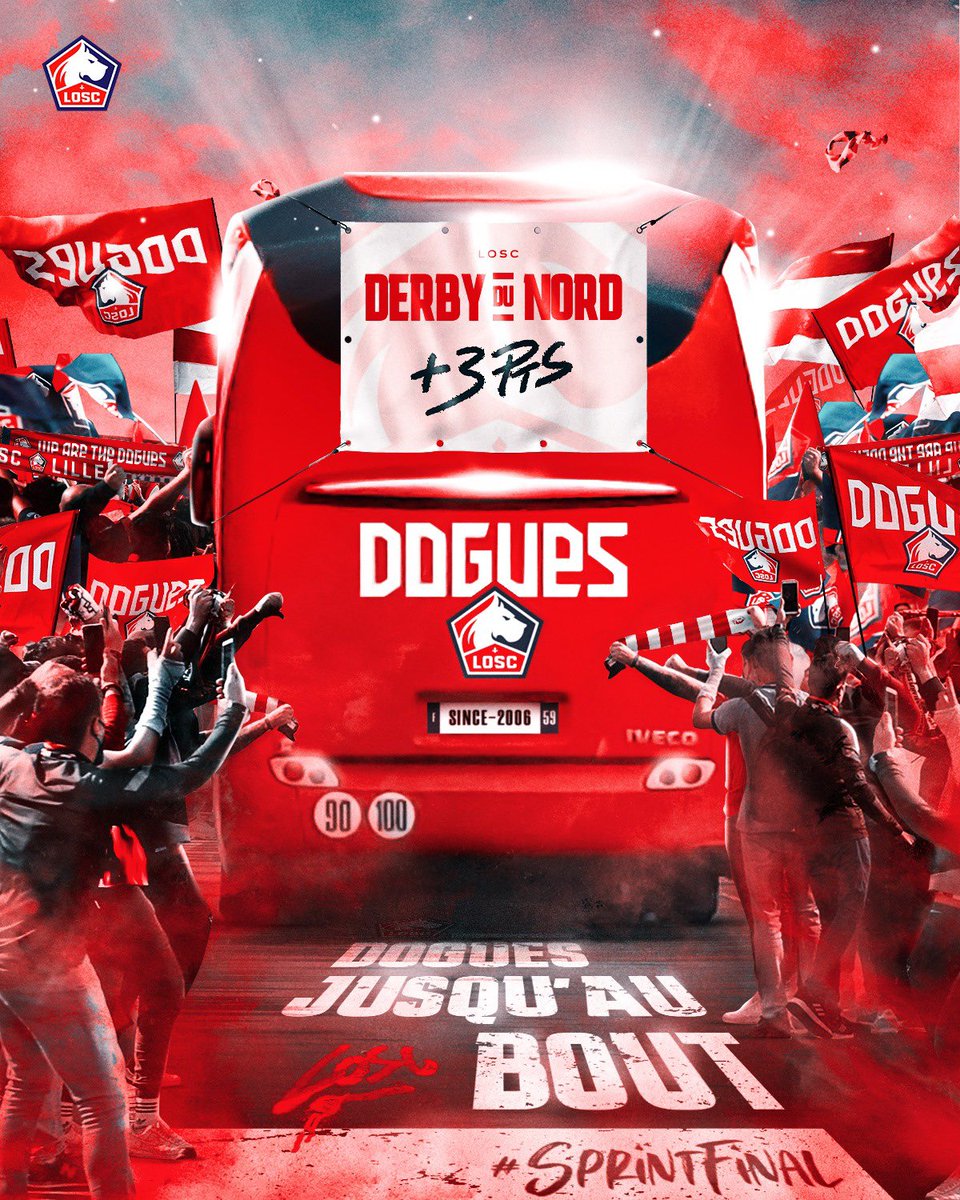 losclive's tweet image. Le LOSC s’impose logiquement face au promu ⚜️

Supporters lillois, comment ça va ? 🥳

#RCLLOSC 0-3 | ⏱ 90’+2