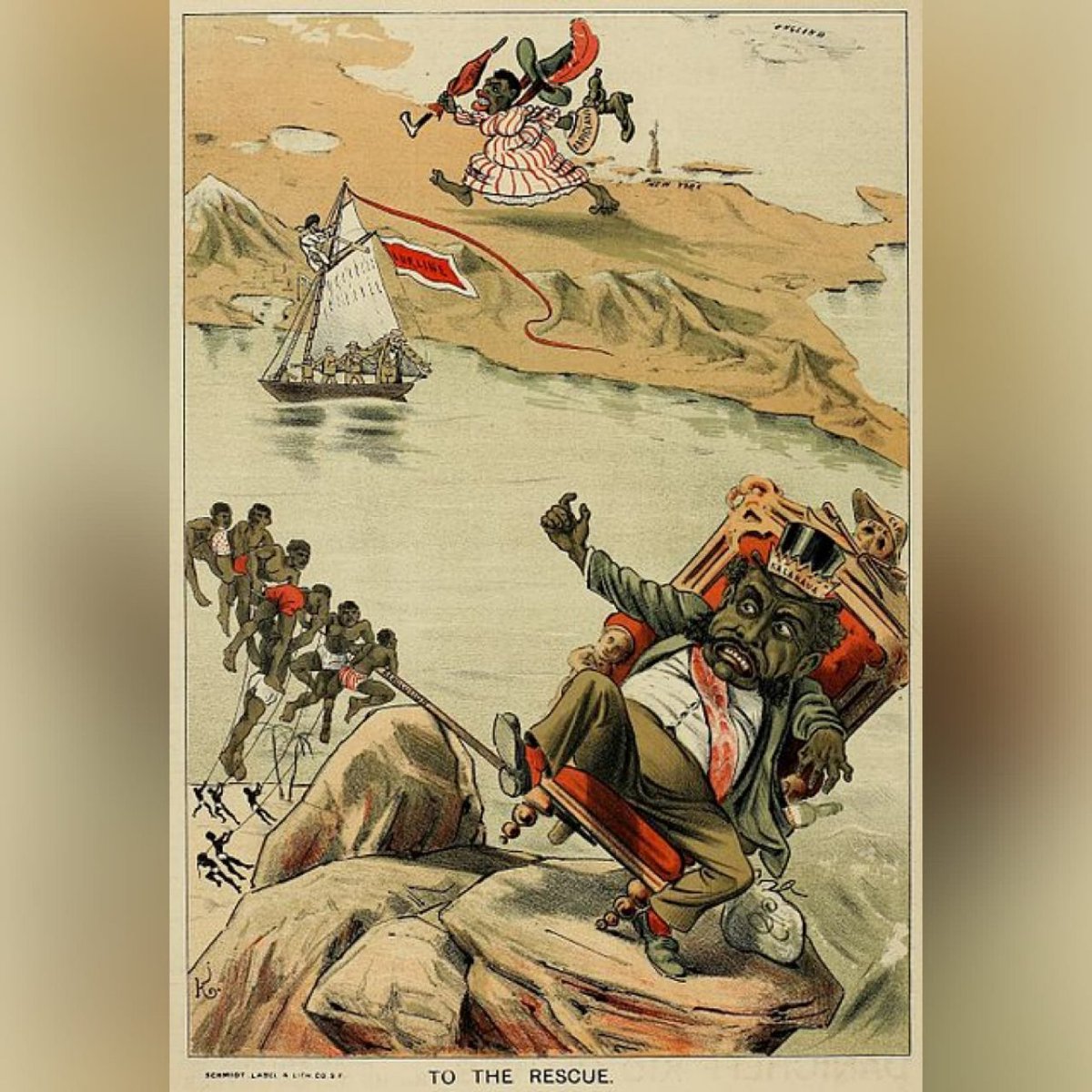 Hawaii's coup - backed by US gunboat diplomacy - to smash a Non-White country's building of an actual anti-racist, socialist, thriving country was the blueprint that would later be used on countless Asian, Pacific Islander, Latin American, African, countries across the world.