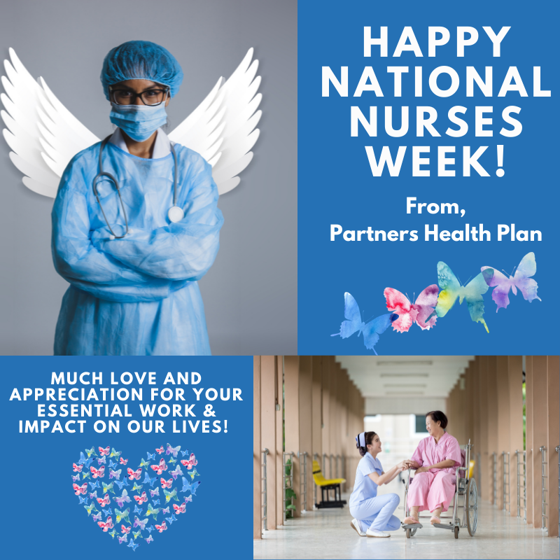 PHPCareComplete's tweet photo. Happy 2021 National Nurses Week to all of the nurses at PHP and around the country whose essential work makes such an impact on our lives! We love you! #NURSESweek2021 #HappyNursesWeek #PHPcares https://t.co/nsJhfVNXMa