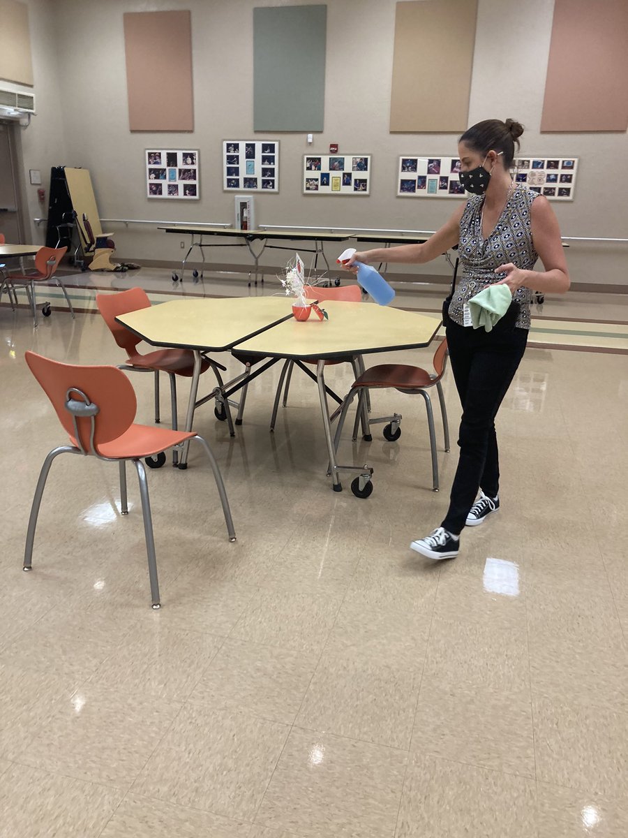 jammydready's tweet photo. @RoyalPalm_RPS @BryanMRussell @pbcsd @Dr_Corcoran Shut out to Dr. Corcoran-principal, and Mr Russell-AP, for a wonderful show of service to staff. Staff appreciation week Rocked. We appreciate the ‘wild’ dancing and the daily peeks this week Lol. #IFollowYourLead. https://t.co/TbIwCWiV7I