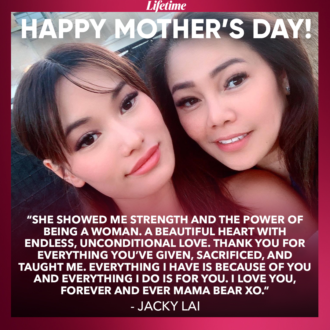 lifetimetv's tweet photo. “Endless, unconditional love” 💞 #ThatsWhatMomsDo #HappyMothersDay @hijackylai https://t.co/VMrTL4iYrk