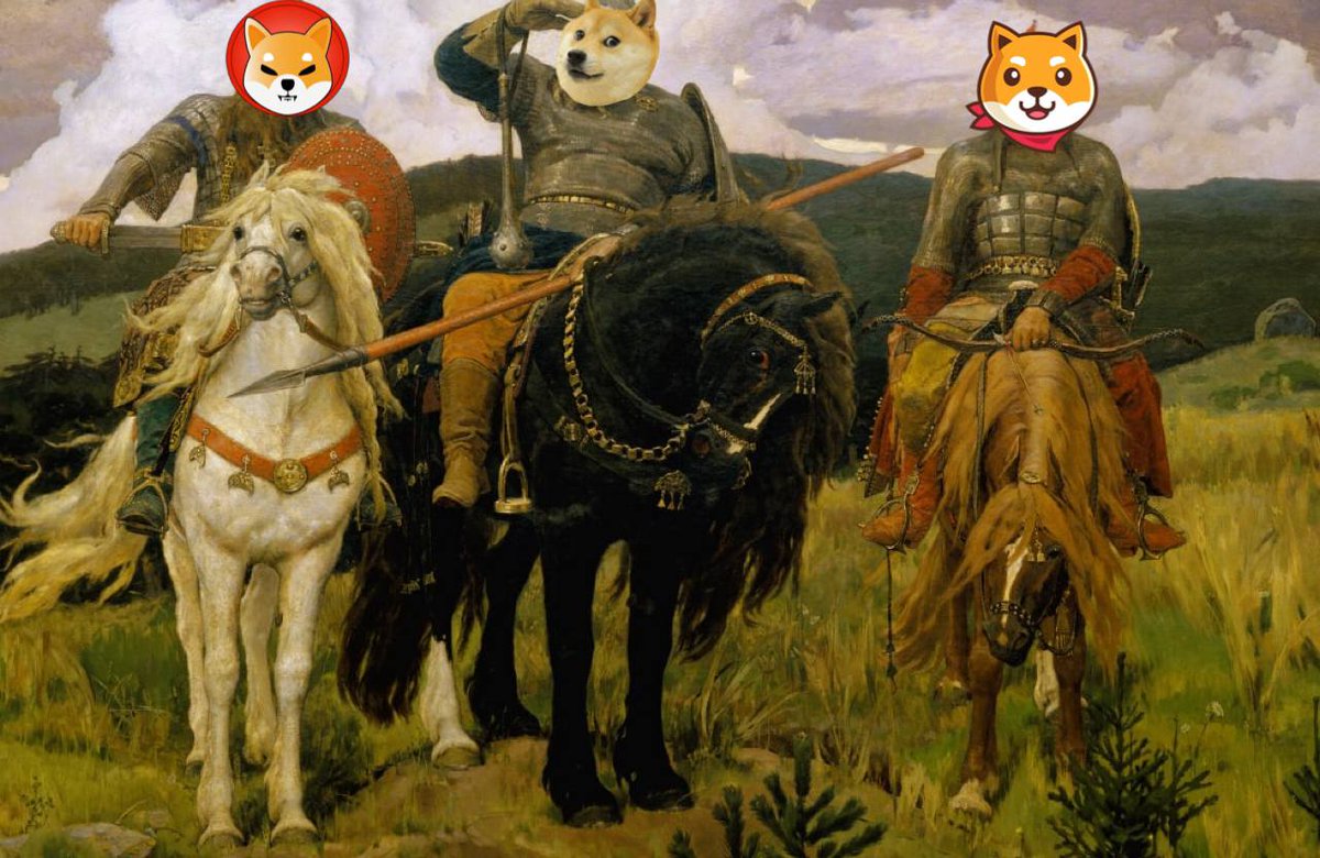 @elonmusk @elonmusk
Elon, greetings from Mother Russia! 🇷🇺
When will you come and visit our Tretyakov gallery? 
By the way, here is our best picture of Viktor Vasnetsov 'Dogatyrs' (1898).
We are waiting for you!
🐶🐶🐶

@Tretyakovgallery 
#Dogsunion #SHIBA #DOGE #AKITA #POWER #Dogatyrs
