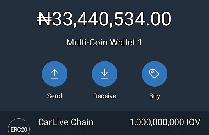 damolaabiola1's tweet photo. @DannyCrypt pls how can I exchange my iov coin to Eth #FridayCryptoTalk https://t.co/xKLH2aKcz4
