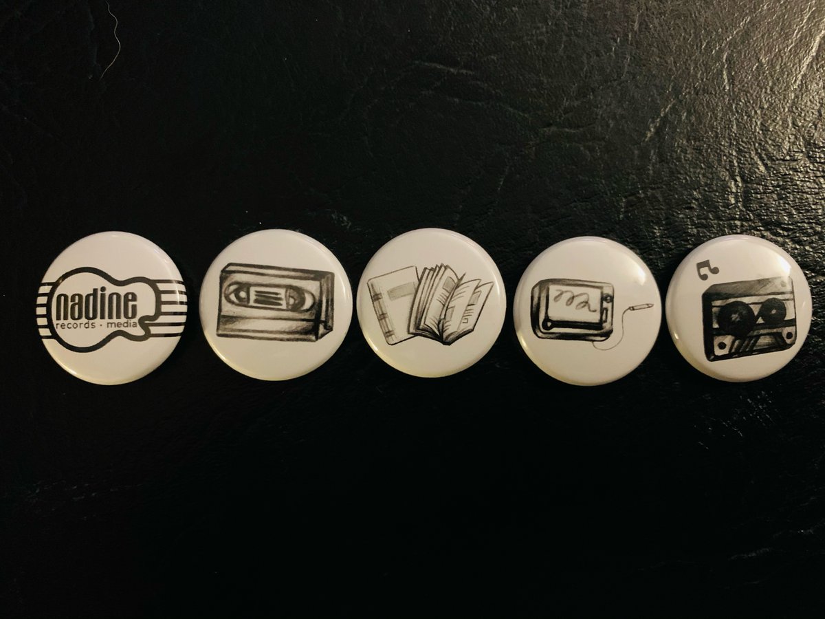 NadineRecords's tweet photo. LA county has reached yellow tier, we're excited to start seeing more and more events start opening up. To help prepare for the next live show or punk party, we've got brand new punk rock pin packs available on the NRM store, 5 for $5! Check them out here: https://t.co/3FIY5jz7is https://t.co/A2DuGe5GuQ