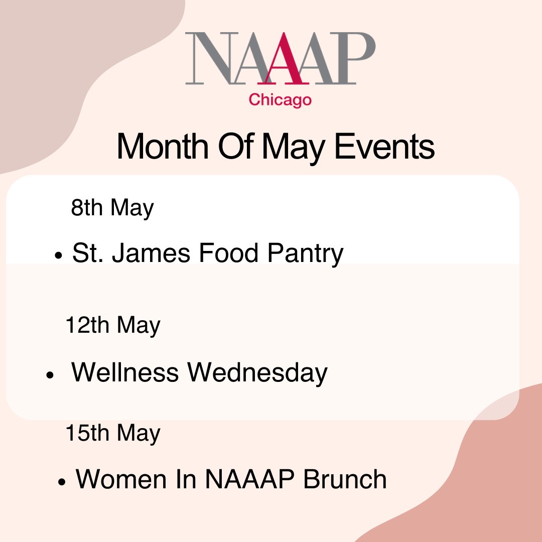 Celebrate Asian Pacific Island Heritage month with us and join in on NAAAP Chicago Programming! There's still time to sign up, check out the upcoming events calendar and sign up on our website. See you there!

loom.ly/XKqmR_s