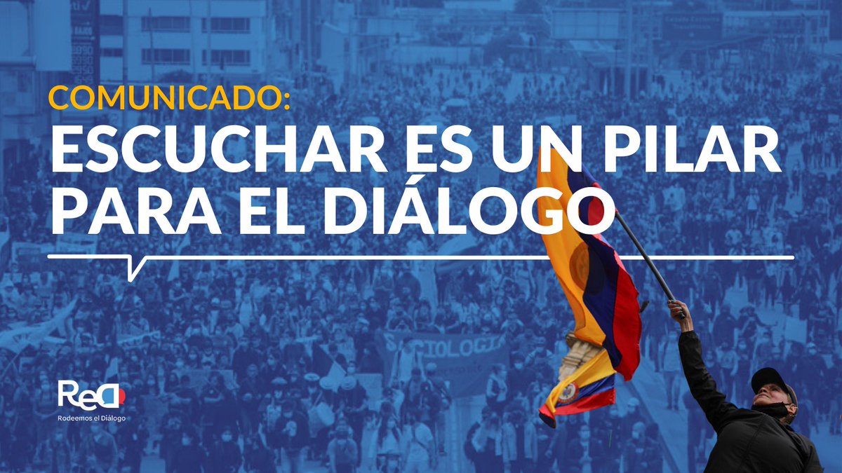 🗣️ #Comunicado | Expresamos nuestra solidaridad con las + de 1700 víctimas durante el #ParoNacional. Condenamos el uso excesivo de la violencia por parte de la Fuerza Pública para reprimir el derecho a la protesta que refleja el descontento y la frustración [...]

👇🧵[1/10]