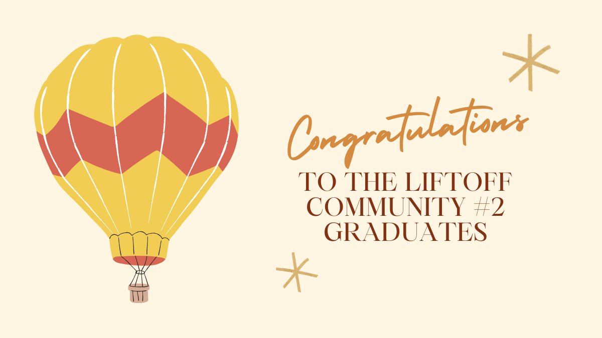 Congratulations to our LIFTOFF Community #2 graduates! We look forward to seeing you do great things! Visit centreworks.org to discover ways to cultivate your entrepreneurial mindset.