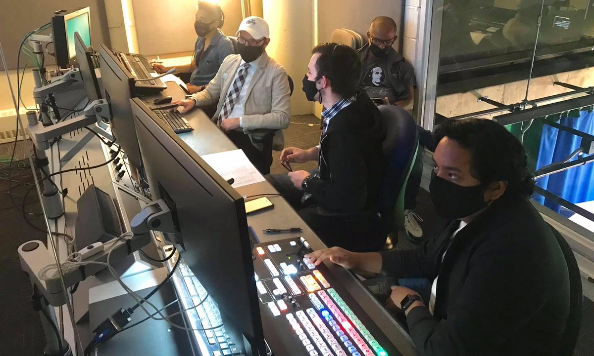 MyMetMedia's tweet photo. Congratulations to The Met TV team on their hard work this year, keep an eye out for their last newscast of the semester! https://t.co/qcnmCvNZzo