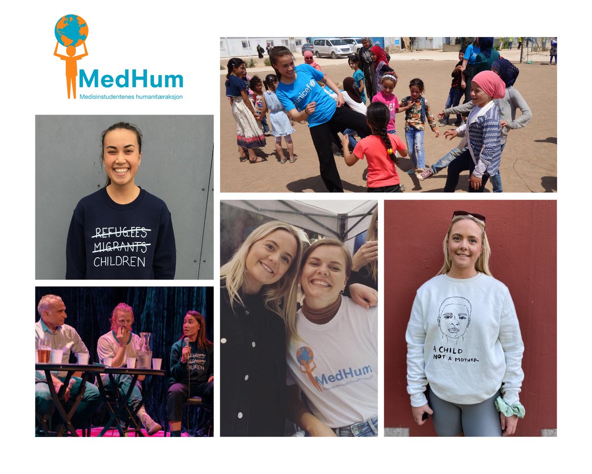 Visste du at <a href="/medhumaksjonen/">MedhumAksjonen</a> fyller 30 år? 🌍👩🏼‍⚕️👨🏽‍⚕️Humanitæraksjonen har siden 1991 samlet inn over 24 millioner kroner til helse og forebyggende medisin. I 2022 arrangeres aksjonen for 17. gang🧡Bli kjent med leder <a href="/AmalieTeg/">Amalie Fagerli Tegnander</a> og nestleder <a href="/SaraEriksen/">Sara Soraya Eriksen</a> her: 
aesculapmagasin.no/folkehelseoggl…