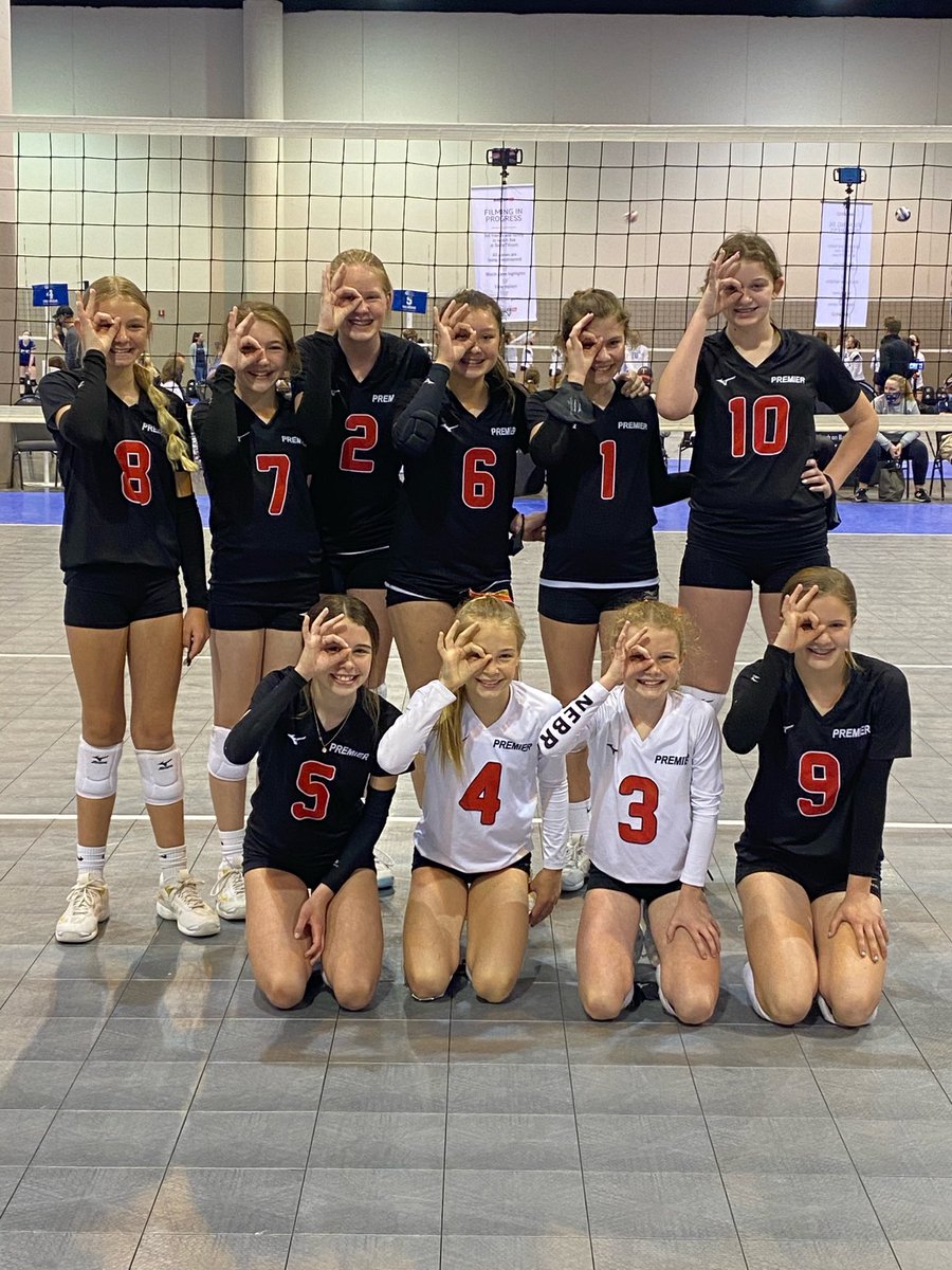 @Premier_VB @nlightsvball Day 1 in the books for 12B.  3-0 against some solid day one competition.  Love these kids!  #proudCoach #earnit #OTOW #gopremier #premierfam