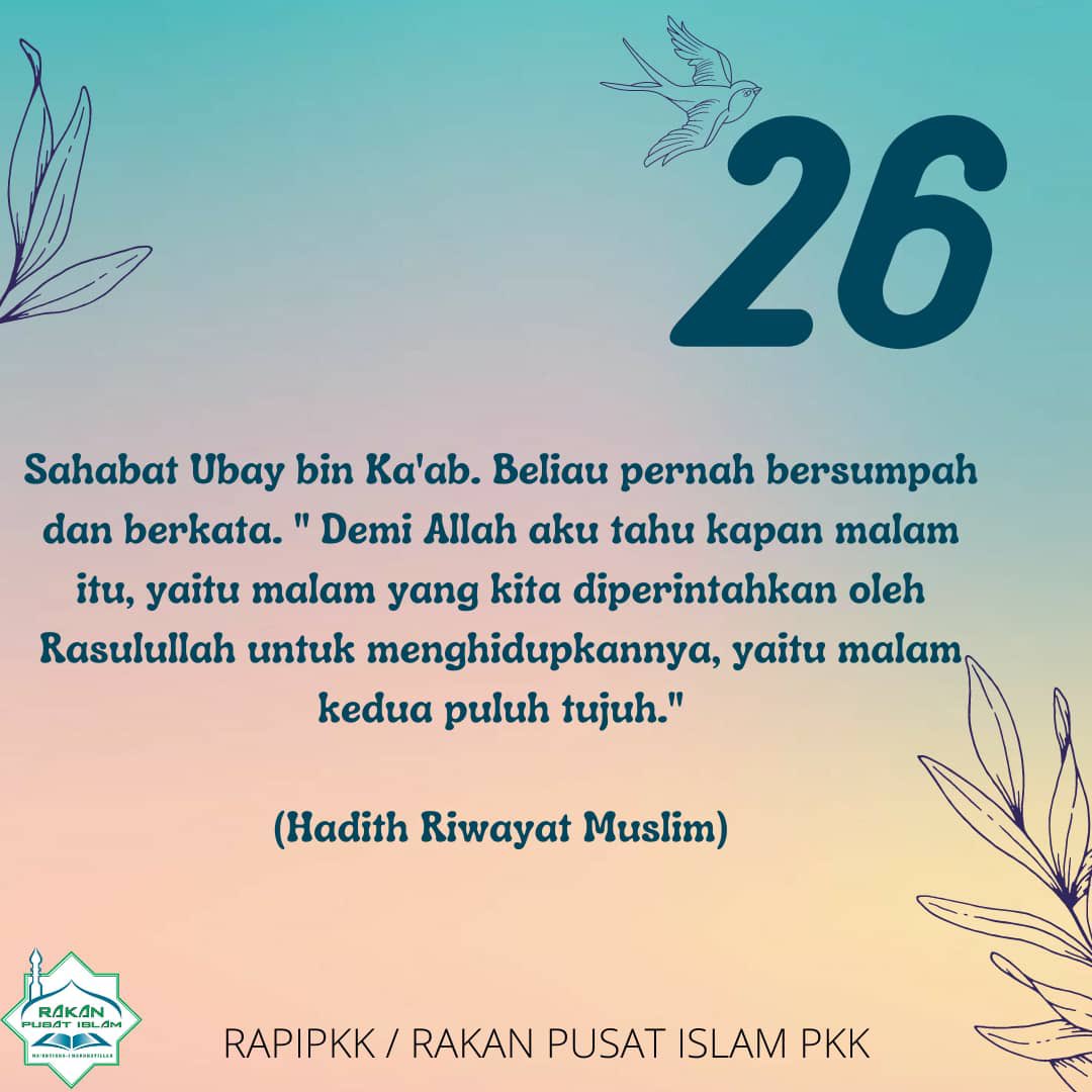 rapipkk's tweet photo. #ramadan1442h #rapipkk #maabtighamardhatillah #rakanpusatislampkk https://t.co/mUBBPIrc9Z