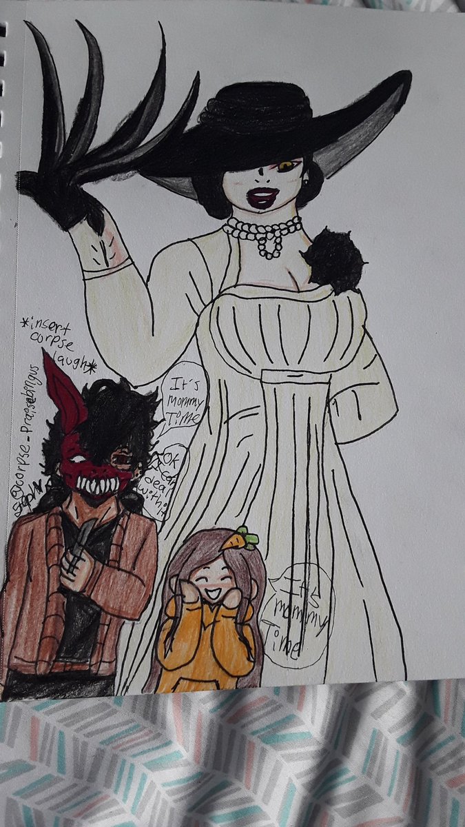 corpse_bingus1's tweet photo. Thank you capcom π€ also Thank you @CORPSE,@Corpse_Husband,@TeanaKitten for streaming yesterday I had a great time laughing and getting scared by the jump scares , Its mommy time ππ₯π§‘π€
#ResidentEvilVillage #corpseiscold #corpsefanart #corpsehusbandfanart https://t.co/1VC6kC9ZaH