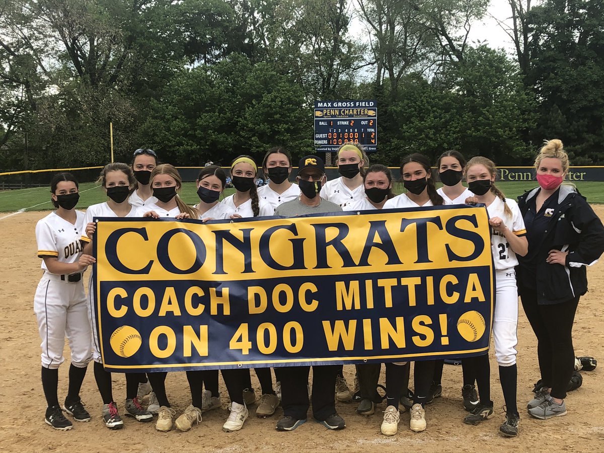 PC Athletics (@wpcsports) on Twitter photo 🥎Softball wins 4-2 over <a href="/SCHBlueDevils/">SCH Academy Athletics</a> Coach Mittica with WIN #400!! <a href="/QuakersSoftball/">Penn Charter Softball</a> <a href="/PaPrepLive/">PA Prep Live</a> <a href="/PhSportsDigest/">Philadelphia Sports Digest</a> <a href="/TheCHLocal/">Chestnut Hill Local</a> #congrats 🙌🥎 🥎Softball wins 4-2 over <a href="/SCHBlueDevils/">SCH Academy Athletics</a> Coach Mittica with WIN #400!! <a href="/QuakersSoftball/">Penn Charter Softball</a> <a href="/PaPrepLive/">PA Prep Live</a> <a href="/PhSportsDigest/">Philadelphia Sports Digest</a> <a href="/TheCHLocal/">Chestnut Hill Local</a> #congrats 🙌🥎