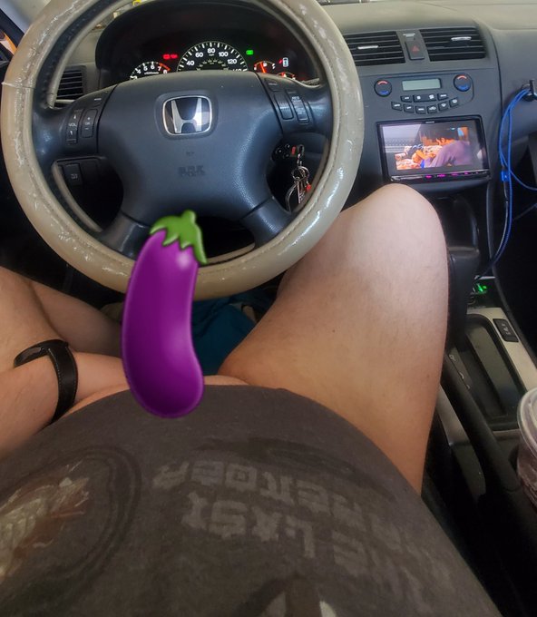 Sometimes you get horny when you're out running errands and you just can't wait to get in to deal with