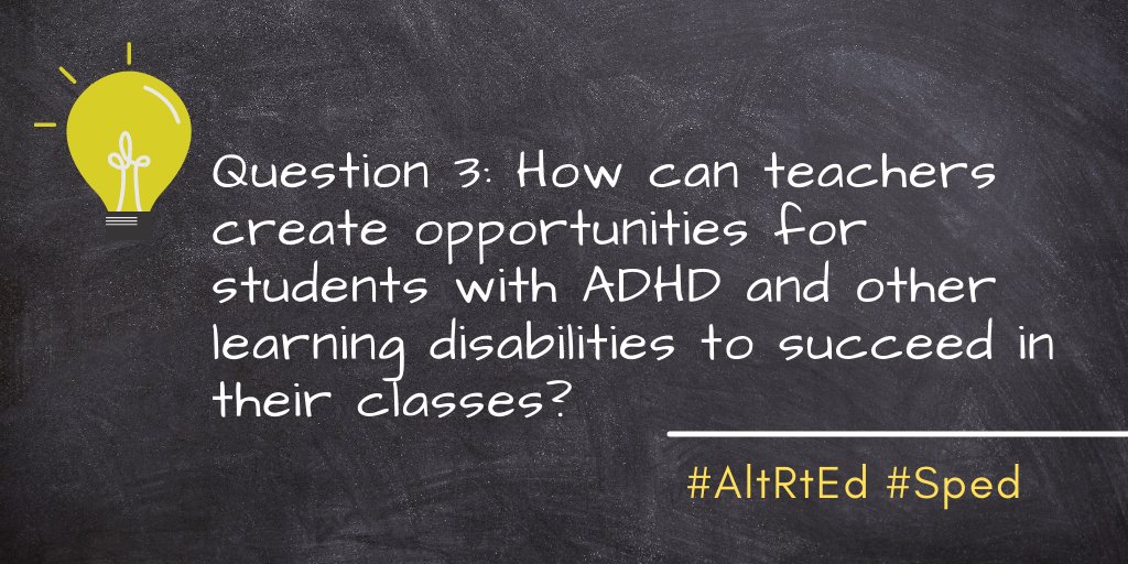 RutgersAltRoute's tweet photo. For Q3, think specifically about the content area. #AltRtEd #Sped

Consider using a hashtag to connect with other content teachers, i.e #arted #mathchat #scichat https://t.co/pHg6ADQwwb