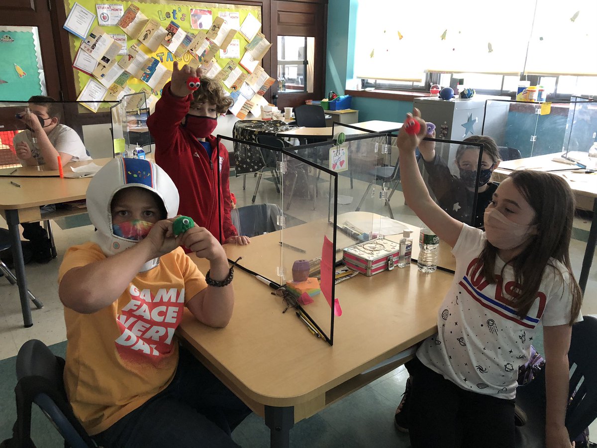 Had a stellar day... in honor of Mr. Murphy’s “blast off” into his teaching career we had a fun filled space day. 🚀 #InternationalSpaceDay