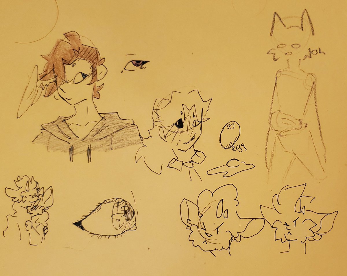 Butterboy1131's tweet photo. pen doodles from my hospital trip
twas fun (not) https://t.co/ZH9rWo5h6J