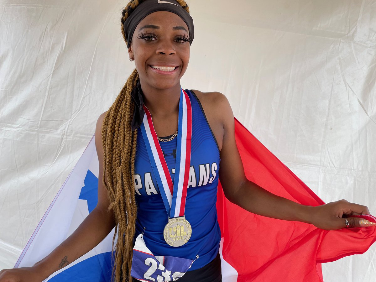 CHSSpartanTrack's tweet photo. 🚨 5A STATE RESULTS 🚨

Congratulations to Sr. Savoria Anderson for placing 2nd in Girls Triple Jump with a jump of 39’7 1/2” today! We are SO incredibly proud!!!🥈 Savoria will also be running the 4x400 Relay later tonight!

Thank you @Gosset41 for the photo📸 https://t.co/uHbpBomBr2
