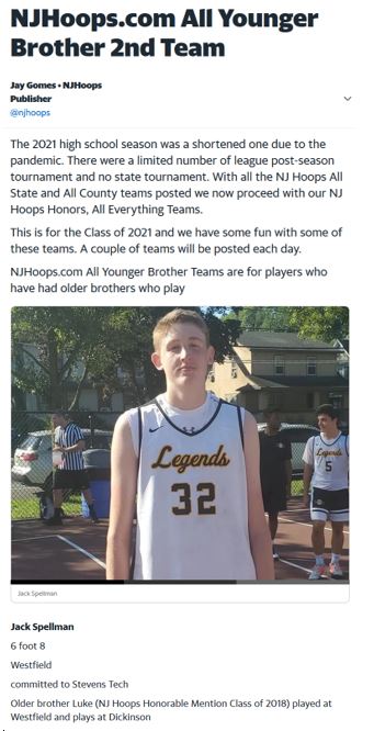 KSpell45's tweet image. Proud Dad! Nice recognition for Jack @JSpell32 (and big brother Luke) in making the NJ Hoops All Younger Brother team.  njhoops.rivals.com/news/njhoops-c…