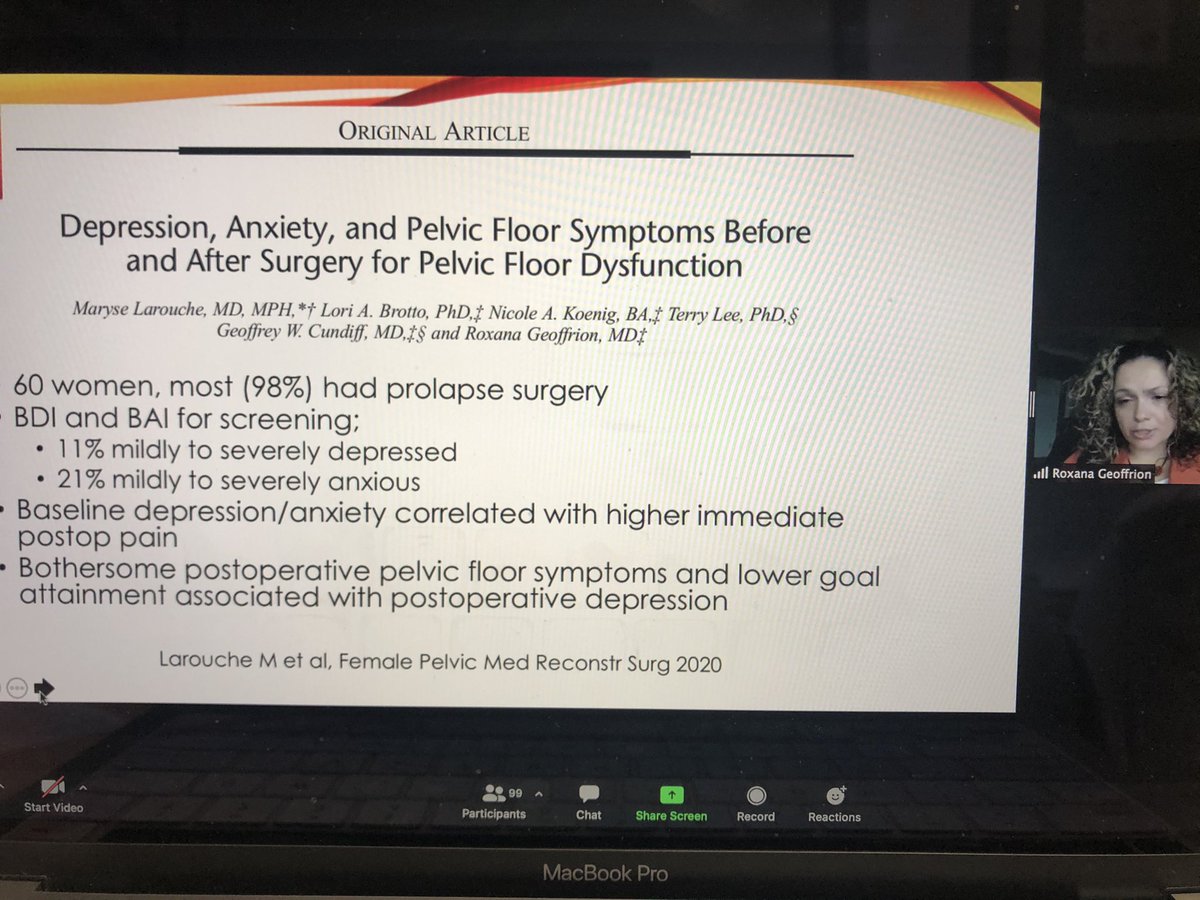 Incredibly motivating #virtualresearchday <a href="/UAlbertaOBGYN/">UAlberta OBGYN Residency</a> <a href="/UAlberta_FoMD/">UAlberta Med & Dent</a> with keynote lecture by Pelvic Floor Surgeon <a href="/Dr_R_Geoffrion/">Roxana Geoffrion</a> from @ubcOBGYN and so proud of great resident research <a href="/shoregan/">Shauna Regan</a> <a href="/xjrachel/">Rachel Wang</a> @LucasVasas among many others 🤩