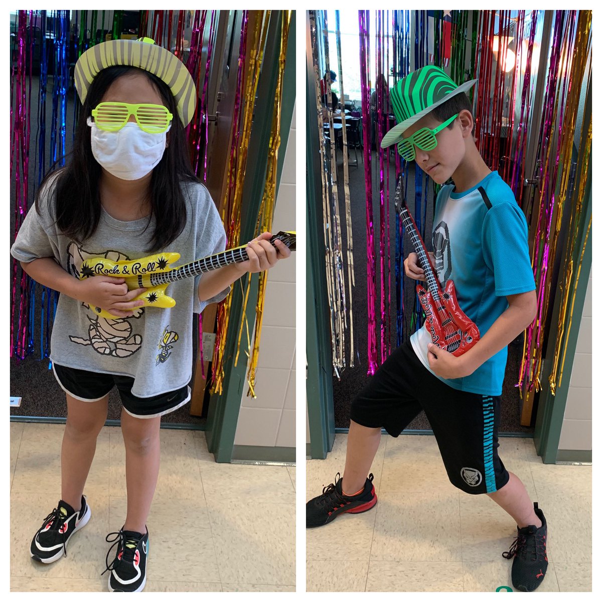 These Rock Stars unlocked the rock concert today by visiting different states and showing off all their Reading and Math skills! #rockthestaar  <a href="/CaprockES/">Caprock Elementary</a>
