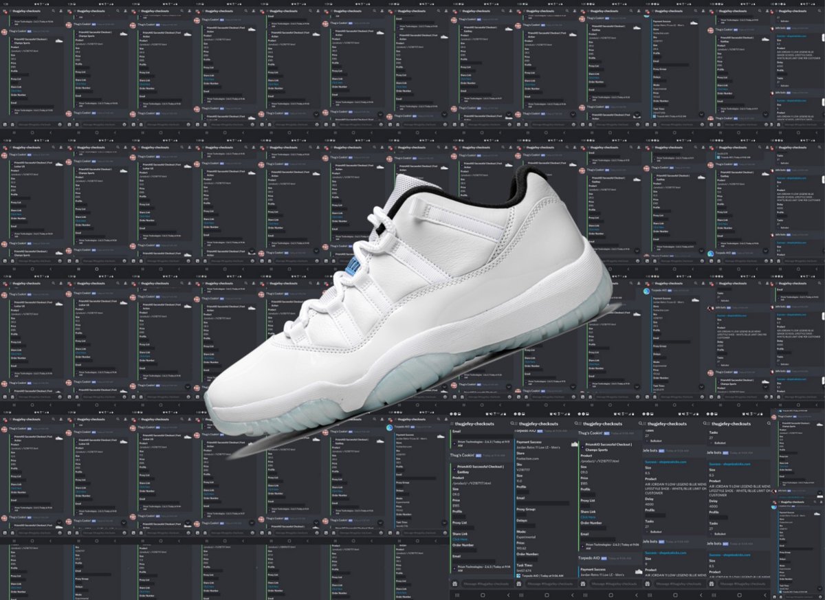 HmongKicks's tweet photo. Wish i had more people to run bulk... came out with 60 checkouts today!
Thank you! @PrismAIO @BisonProxies @CoralProxies @Leafproxies @west_notify https://t.co/JF0AXczg2a