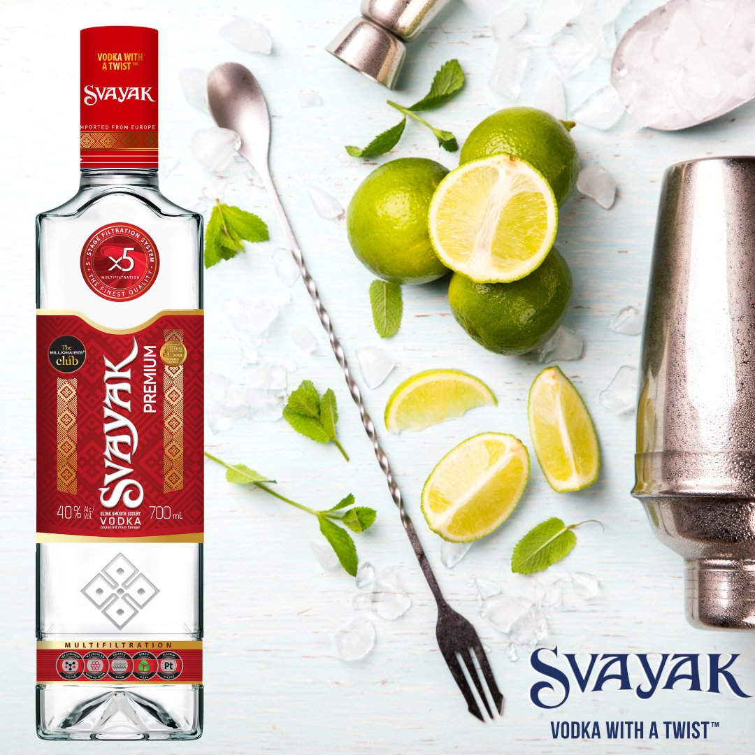 SvayakVodka's tweet photo. Vodka may not be the answer, but it’s worth a shot 😉
Cheers to a great weekend! https://t.co/znRF0WivOe