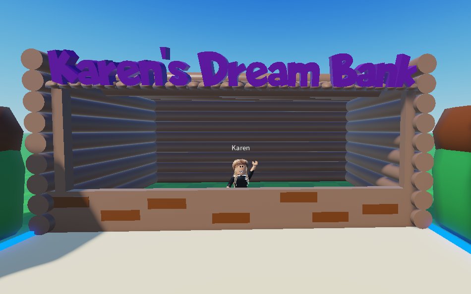 BStarGames_RBX's tweet photo. Karen's Dream Bank

#RobloxDev #Roblox #DreamSimulator 

Rt &amp; Like for more🔁
Like &amp; RT para más ❤ https://t.co/iCjkpK0Wrq
