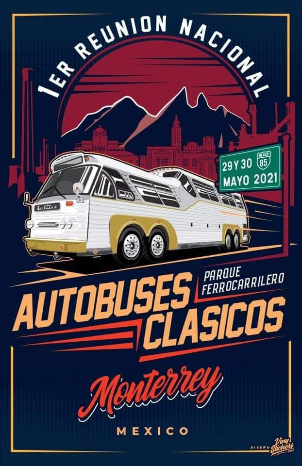 VinyStickers's tweet photo. #Monterrey #2021

1er. Reunión nacional de autobuses clásicos.

#LosClásicosNuncaMueren 
#NuevoLeón 
#Monterrey
#México https://t.co/PW8NuTE7eu