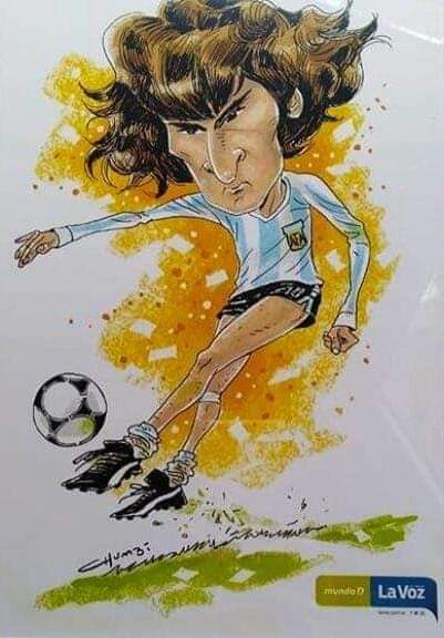 NDGDKempes's tweet photo. #MarioKempes #ElMatador #SeleccionArgentina 🇦🇷🏆🔟⚽
Caricatura #MundoD #LaVoz (Cba) https://t.co/MYmRne9xLL