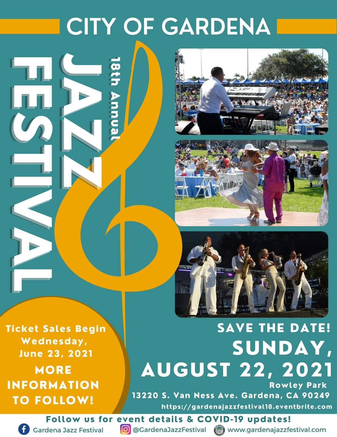 Smooth Jazz Magazine on Twitter "GARDENA, CA Save the date!!!…