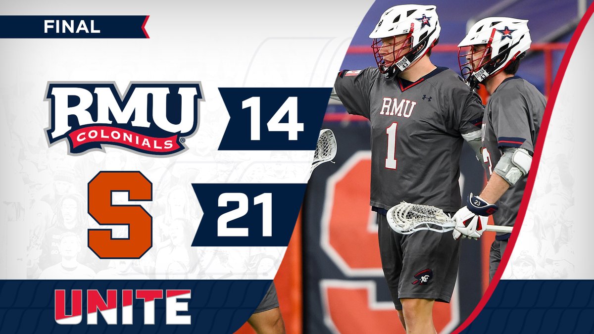 RMU Men’s Lacrosse tweet media