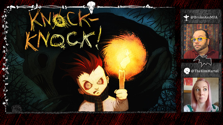 BrokeAssMFA's tweet photo. @thekimmartel and I are both overworked, so no #SiblingHarmony this week. We will be leaving VR for our next game, but keeping things in the realm of spoop. https://t.co/MkmhFEM0b0 #KnockKnock Thanks for the chills @IcePickLodge https://t.co/SL0QSOAupv