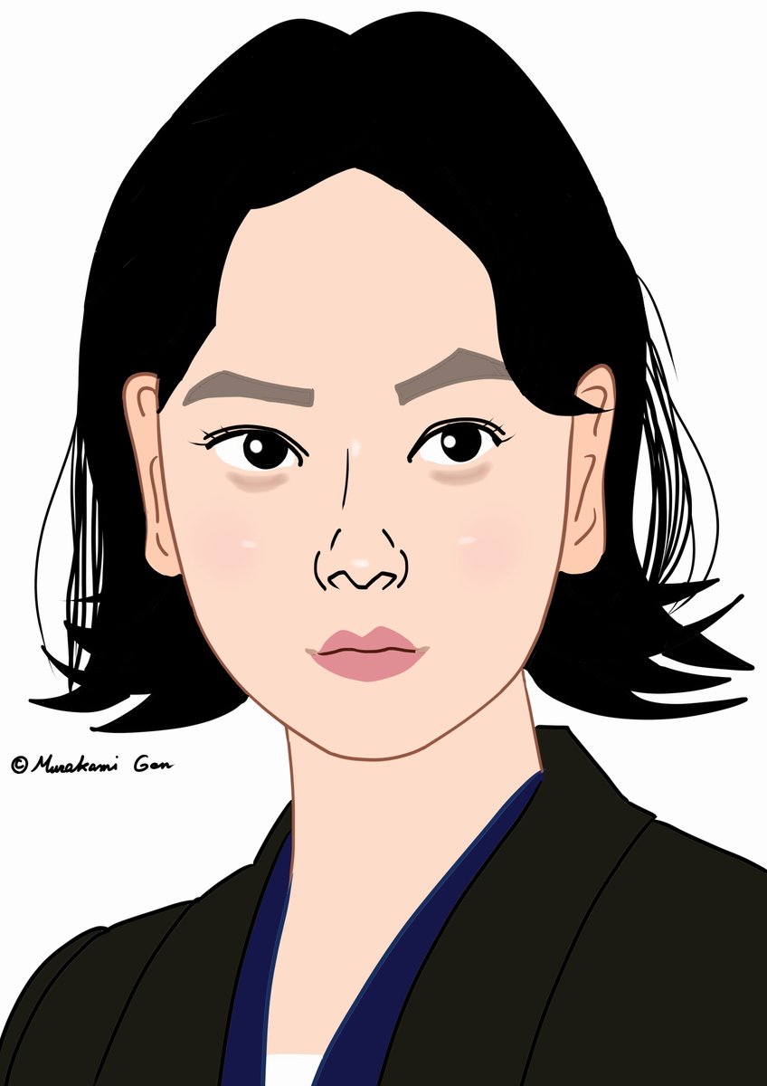 美人似顔絵 美人似顔絵