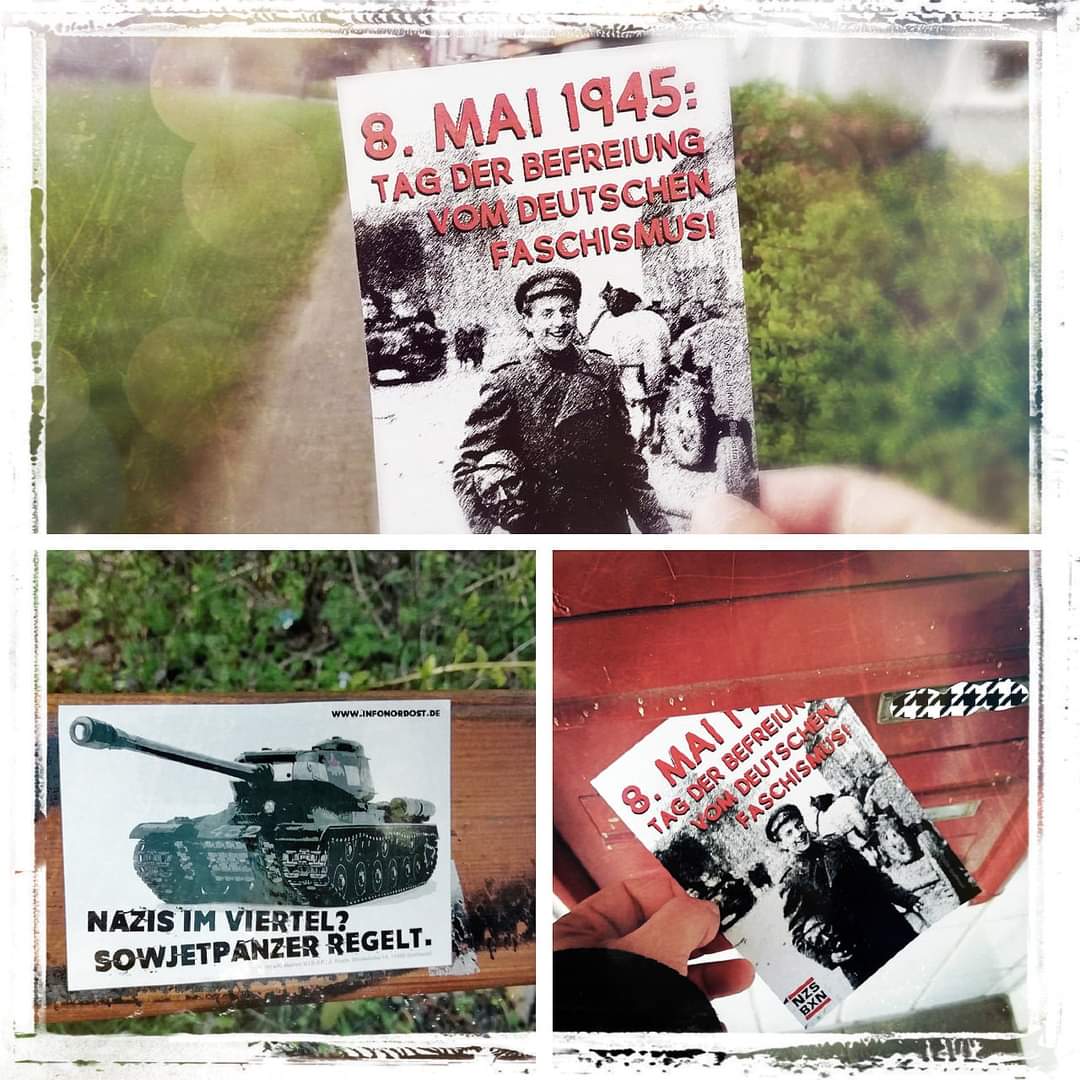 Habt einen wundervollen Tag der #Befreiung und genießt euer hoffentlich arbeits- und nazifreies #Wochenende! 🥳🤩🔞

#achterMai #TagderBefreiung #8mDM #NoNazis #fckAfD #Mvnazifrei #infonordost