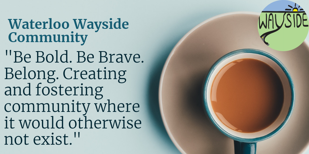 WaterlooWayside's tweet photo. Be Bold. Be Brave. Belong ... join us in fostering community. For more information check out https://t.co/2KjTti2DQC #kwawesome #buildthecommunity #waterloowayside https://t.co/msOqZsbM7Y