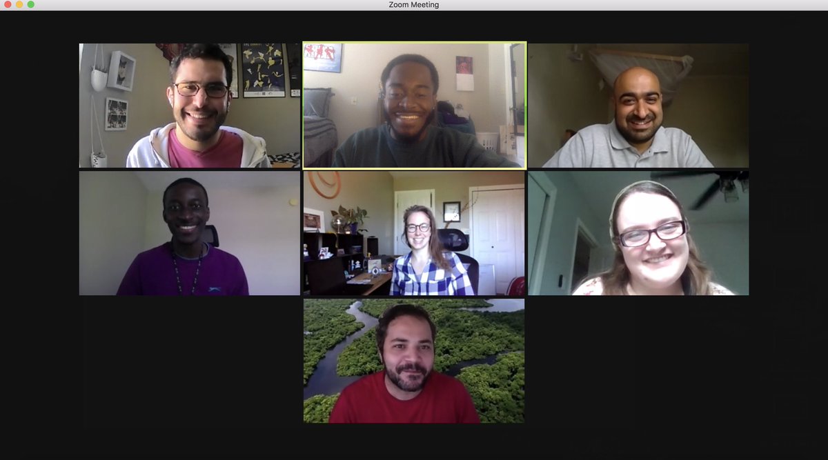 deboer_lab's tweet photo. The DeBoer Lab had its last Spring ‘21 meeting this past Friday as it wrapped up with a state of the lab review! We are as proud as always of everyone and their personal &amp; collective achievements as they continue to navigate through various challenges via research📚🎉 https://t.co/kMlK3G6CeY