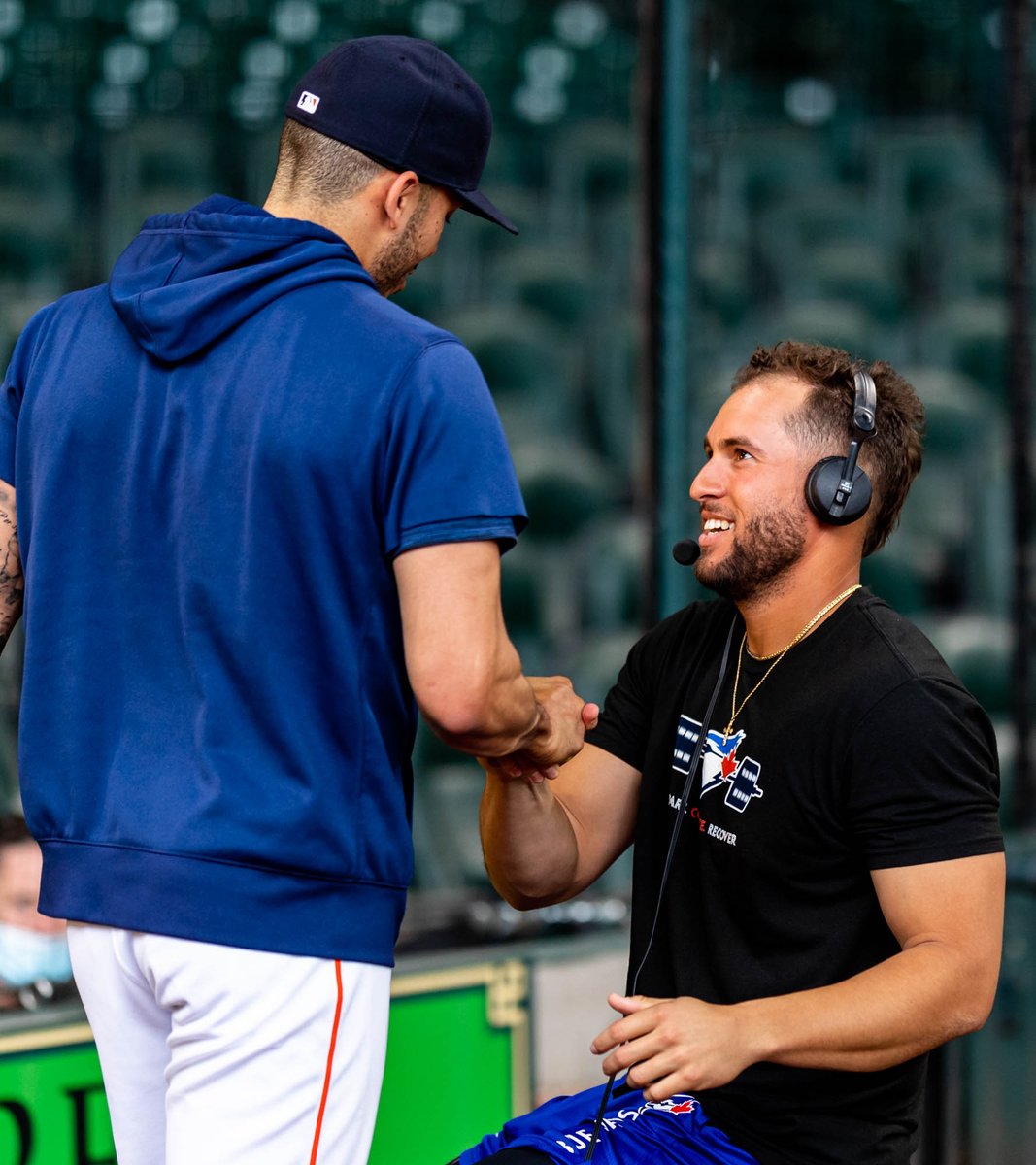 astros's tweet photo. Welcome back, Springer 🤘

#ForTheH https://t.co/ykFxb8ji40