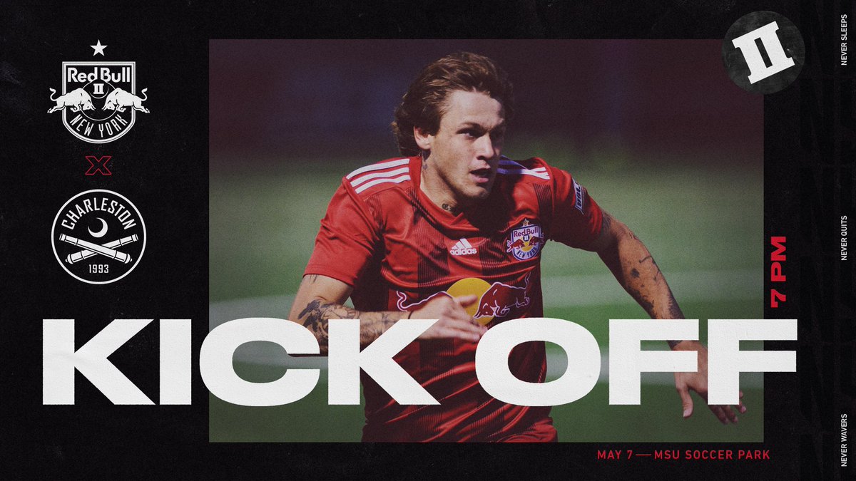 New York Red Bulls Ii 𝗜𝗧 𝗦 𝗧𝗜𝗠𝗘 We Are Underway Here At Msu Soccer Park T Co Ahi1mpcmfp 0 0 Nyvchs Nyrbii New York Red Bulls Ii 𝗜𝗧 𝗦 𝗧𝗜𝗠𝗘 We Are Underway Here At Msu Soccer Park T Co Ahi1mpcmfp 0 0 Nyvchs Nyrbii