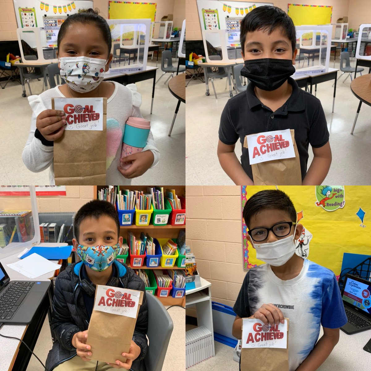 kkayala31410's tweet image. Congratulations to all these smarties for reaching their software goal in April!! @SurrattCubs #superproudteacher #system44 #read180 #goalachieved