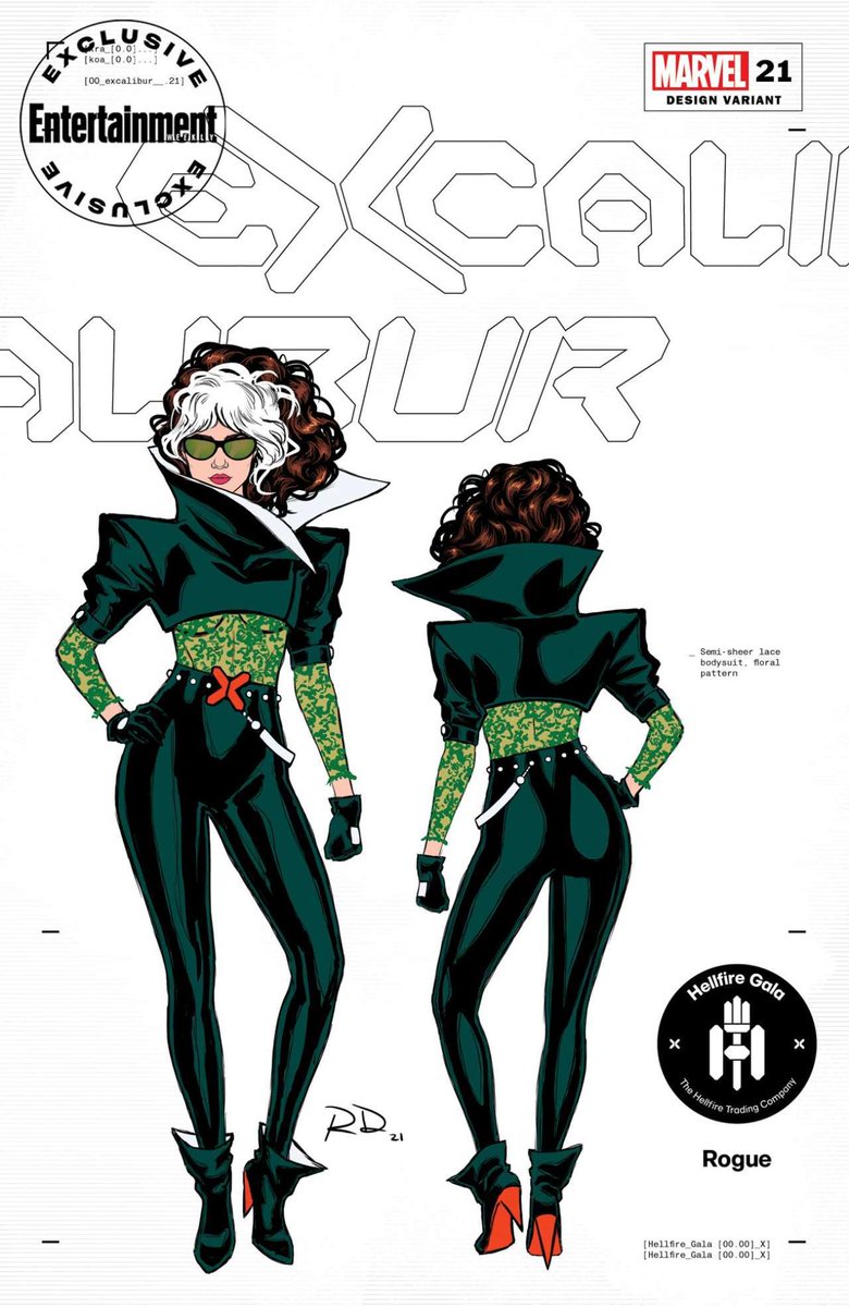  #rogue i dont hate her outfit but i cant stand the green lace ,can i suggest this balmain 2013 in the same dark emerald green?