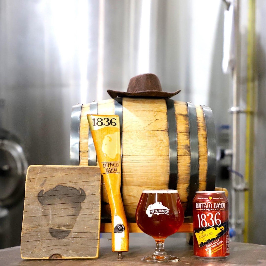 Buffbrew's tweet photo. Today we pay homage to the homebrew that started it all, 1836. 

Raise your pint and toast to our humble roots!

#nationalhomebrewday #1836 #raiseyourpint #oneisnotenough #buffbrew https://t.co/ynPklYHw6E