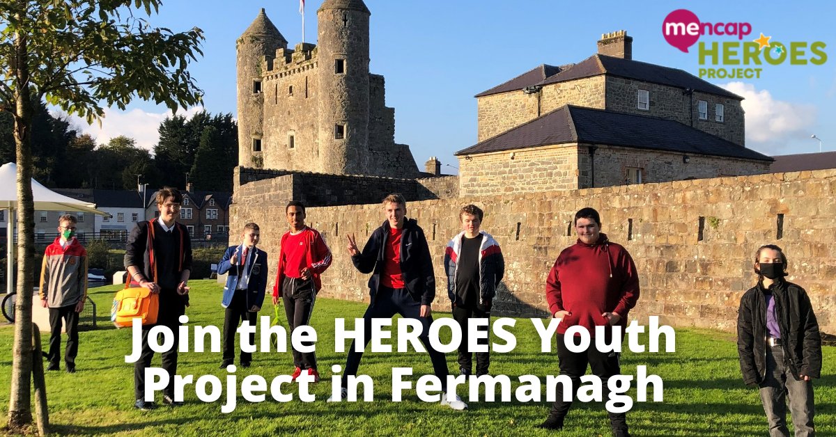 Join the HEROES Youth Project in FERMANAGH
An inclusive, cross community project for young people 14-24 with and without a learning difficulty
Have fun, meet friends, build confidence &amp; develop new skills
Virtual online activities &amp; group work for now 👉 bit.ly/2PE3mKs