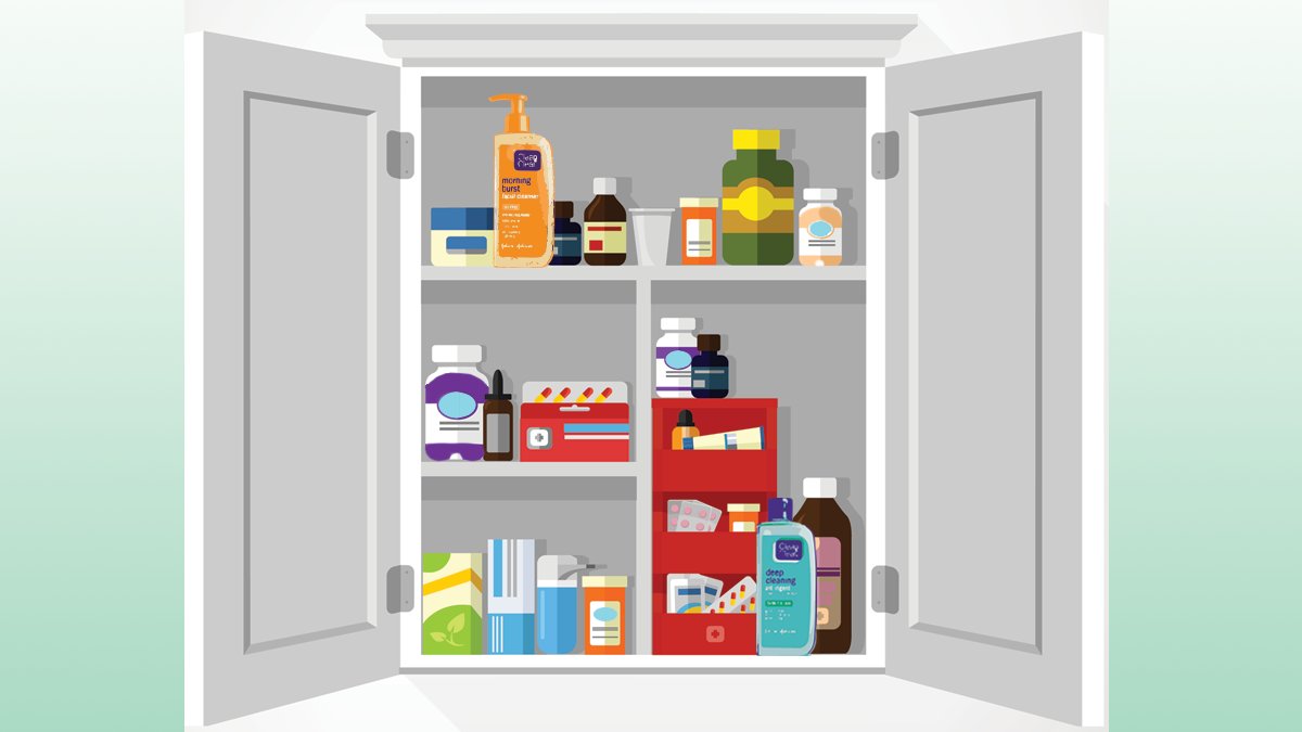 When i spot an imposter in the medicine cabinet: sus