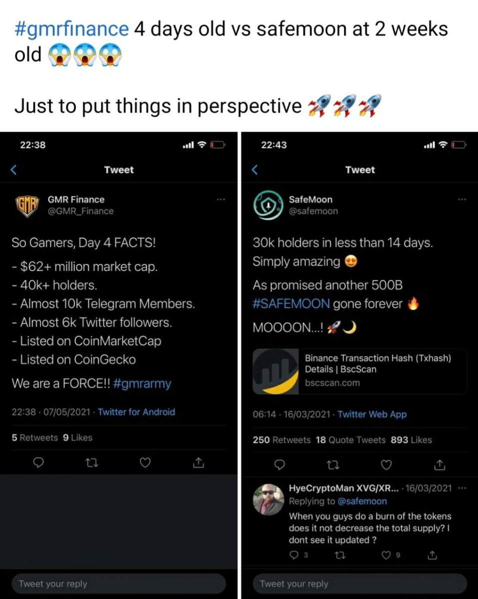 Last tweet of the day but who ever made this needs to charge their phone!! #gmrfinance #gmrarmy