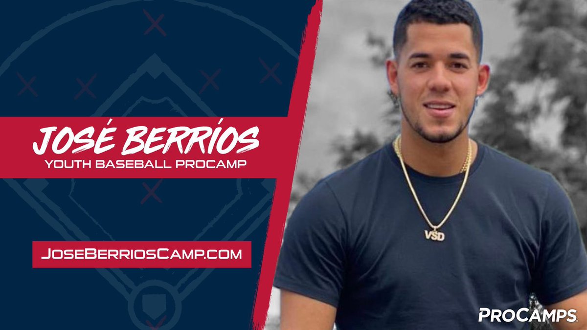 TWITTER: Spots in my inaugural Youth Baseball @ProCamps are filling up fast! With a limited camp capacity, make sure you sign up today to reserve your spot before they’re gone - JoseBerriosCamp.com #MNTwins #LaMakina