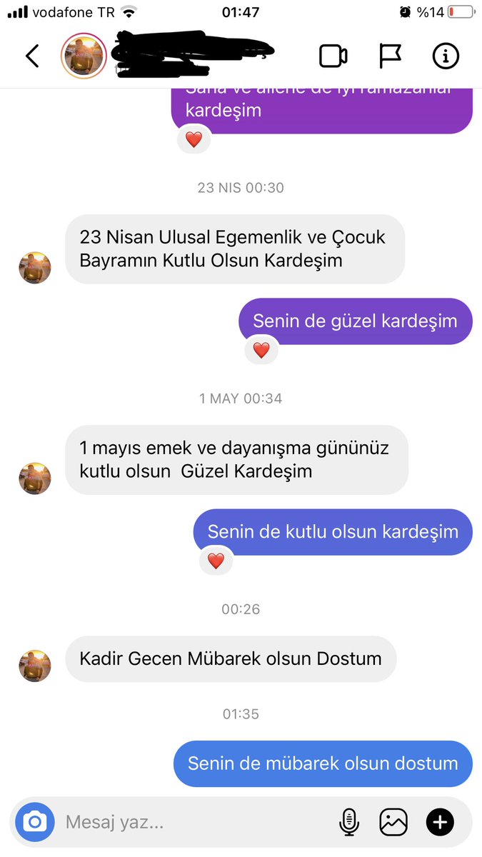 Sayesinde bayram kaçırmadığım kardeşim.