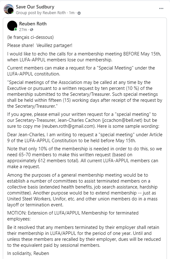 lufappul's tweet photo. #FundLU
@RegroupementL #cdnpse #postsecondaryeducation #OnPSE
#onpoli #OnLab #canlab #HumansofLU
#FinancerULaurentienne
#LesGensULaurentienne https://t.co/PP8rkraYd9