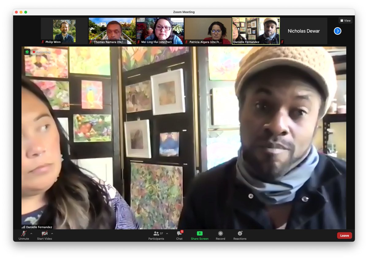 Amazing energy, passion, and commitment on display in the Ecology and Equity panel today with Thomas Namara (SFPA), Mei Ling Hui (SFRPD), Patricia Algara (With Honey in the Heart) and Isaiah Powell and Danielle Calibird Fernandez (Dragonspunk GRO)

#PublicSpaceSummit