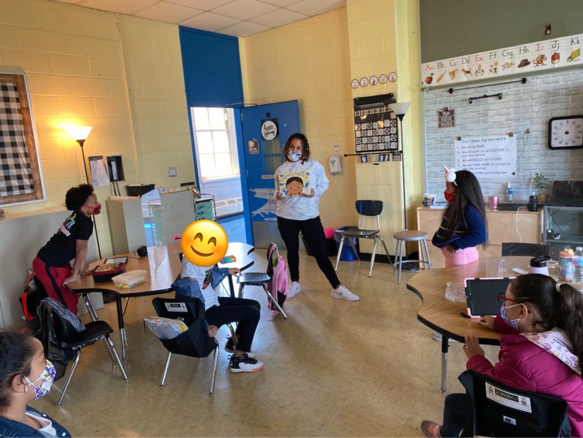MsTrinidad301's tweet photo. Impromptu #restorativecircle #circle #meetup with the 2nd graders in @HomeSweetClass1 today (thx #MsFrey!) Laxmi’s Mooch by @maanandshelly was a hit! We discussed and celebrated ways we are different and how we are proud of those differences! 📸 cred: @kukic72 @PS72X https://t.co/EhnKhLOTea